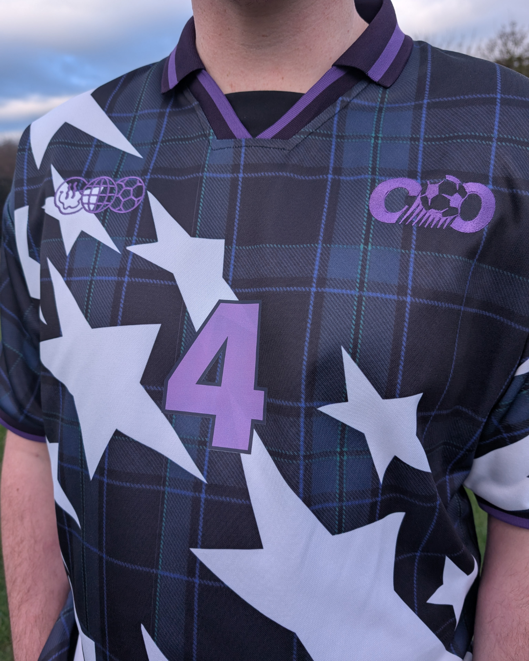 1994 Tartan Oversized Away Jersey