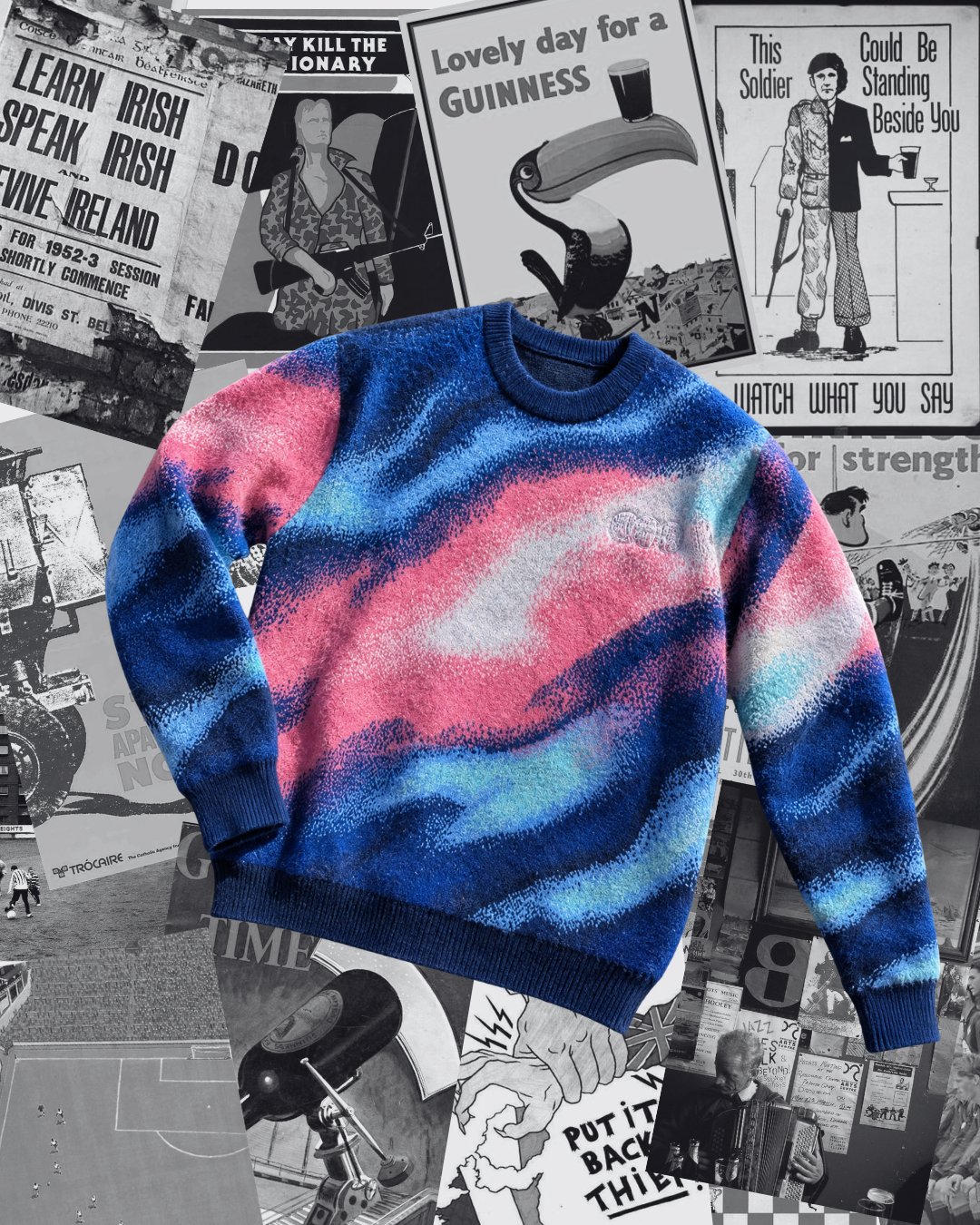 Gradient Mohair Knit
