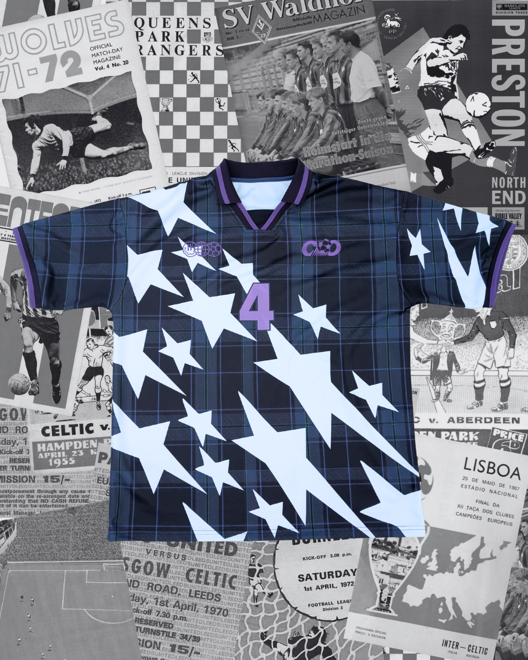 1994 Tartan Oversized Away Jersey