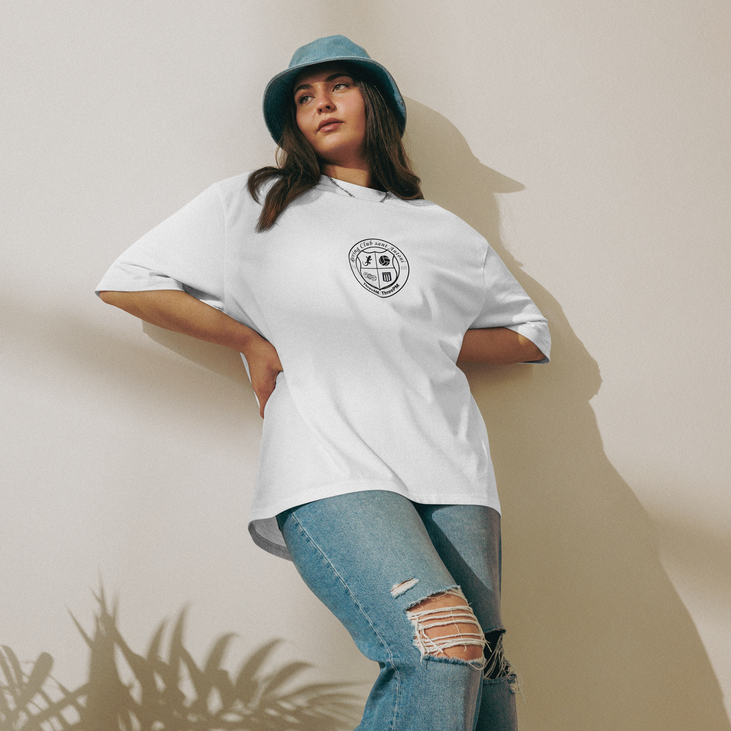 RCA - Raving Club de Sant Antoni Oversized Logo Tee