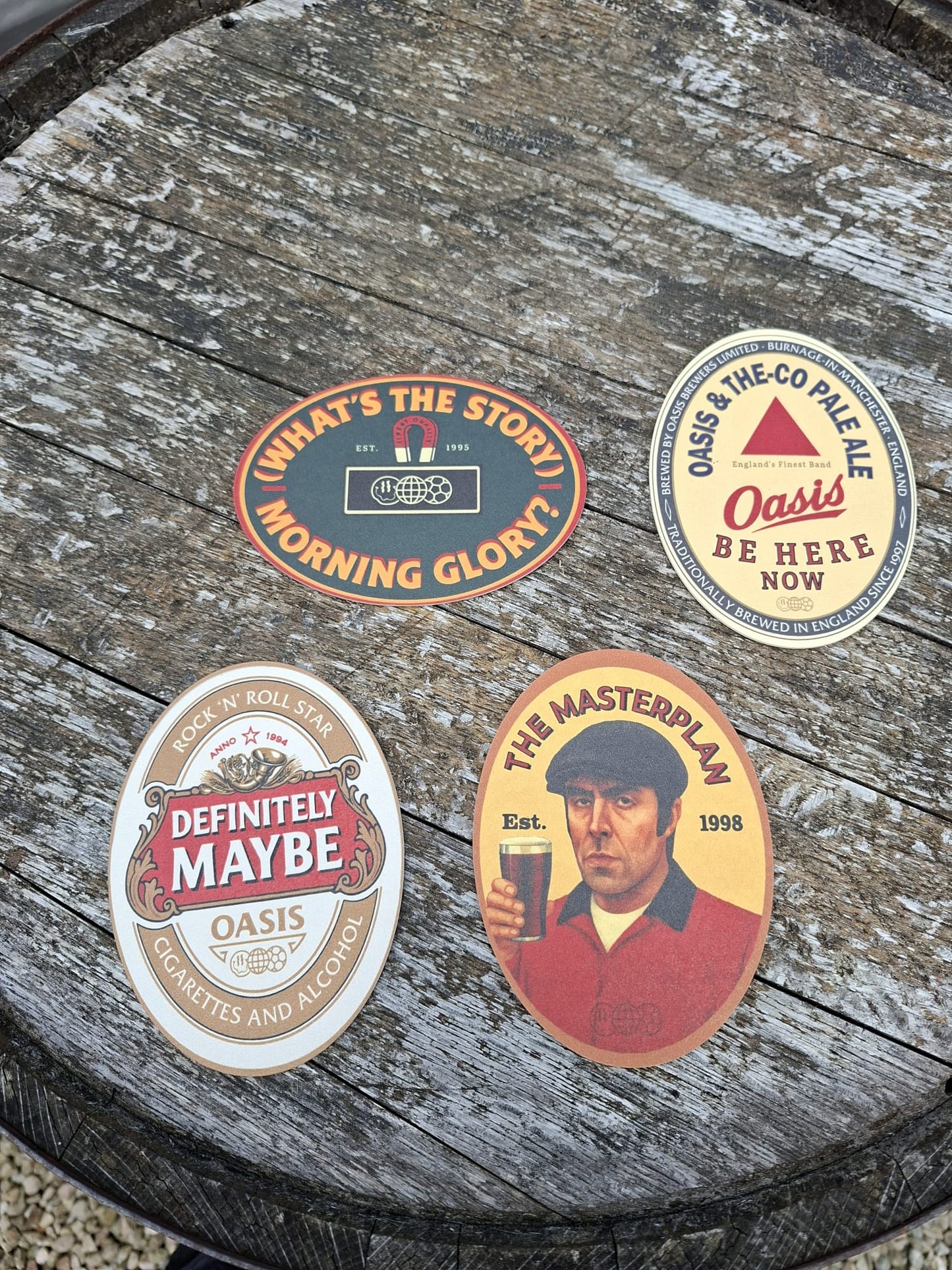 Oasis Brew Beermats